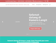 Tablet Screenshot of kameralangit.com